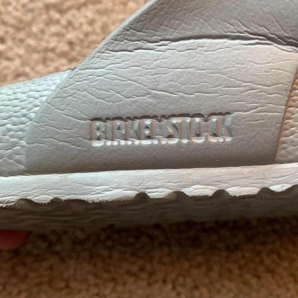 Birkenstock | Birkenstock Gizeh Essentials EVA silver sandals